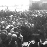 Похороны погибших во время конного рейда под руководством генерала Мамонтова, 1919 г.
