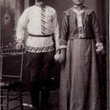 Иванова (Кудрина) Мария Сергеевна с братом Иваном, 1917 г.