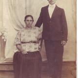 Бреховы Акулина и Матвей, с. Пахотный угол, 1920 г.